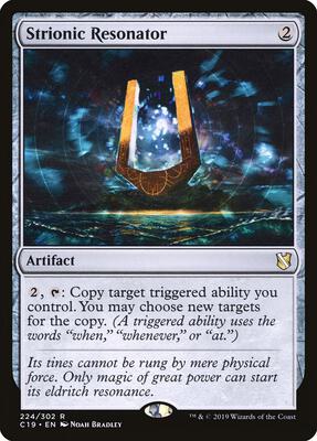 Strionic Resonator card from Commander 2019