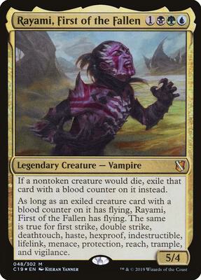 Rayami, First of the Fallen card from Commander 2019