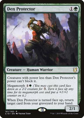 Den Protector card from Commander 2019