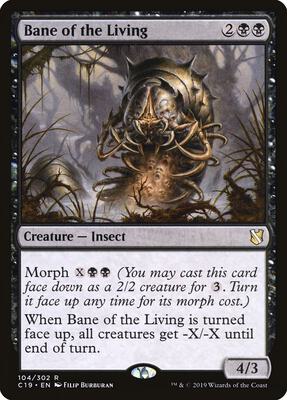 Bane of the Living card from Commander 2019