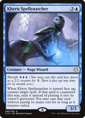 Kheru Spellsnatcher card from Commander 2019