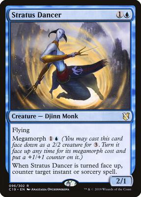 Stratus Dancer card from Commander 2019