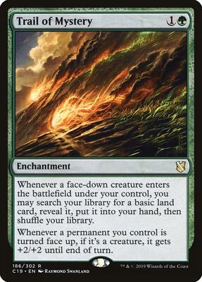 Trail of Mystery card from Commander 2019