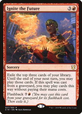 Ignite the Future card from Commander 2019