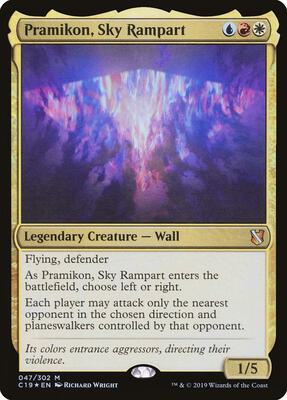 Pramikon, Sky Rampart card from Commander 2019