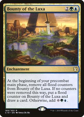 Bounty of the Luxa card from Commander 2019