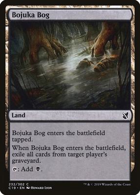 Bojuka Bog card from Commander 2019