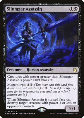 Silumgar Assassin card from Commander 2019