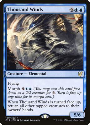 Thousand Winds card from Commander 2019