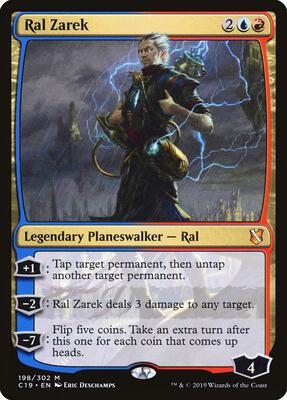 Ral Zarek card from Commander 2019