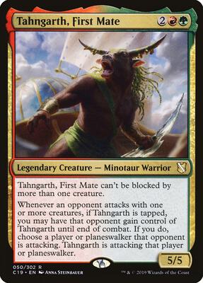Tahngarth, First Mate card from Commander 2019