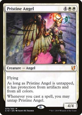 Pristine Angel card from Commander 2019