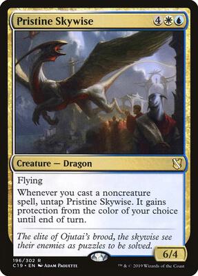 Pristine Skywise card from Commander 2019