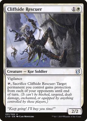 Cliffside Rescuer card from Commander 2019
