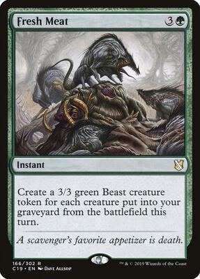Fresh Meat card from Commander 2019