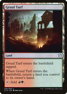 Gruul Turf card from Commander 2019