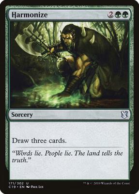 Harmonize card from Commander 2019