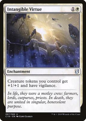 Intangible Virtue card from Commander 2019