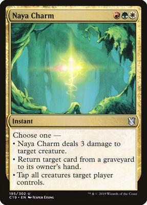 Naya Charm card from Commander 2019