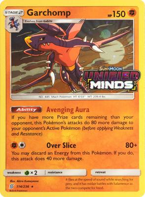 Garchomp - 114/236 (Cosmos Holo) card from Miscellaneous Cards & Products