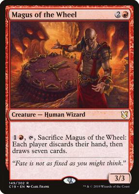 Magus of the Wheel card from Commander 2019
