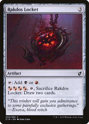 Rakdos Locket card from Commander 2019