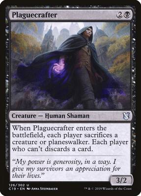 Plaguecrafter card from Commander 2019