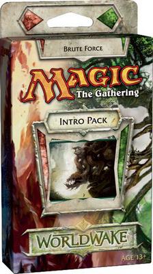 Worldwake Intro Pack - Brute Force card from Worldwake