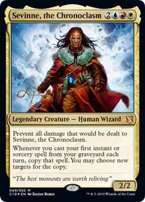 Sevinne, the Chronoclasm (Commander 2019) card from Oversize Cards