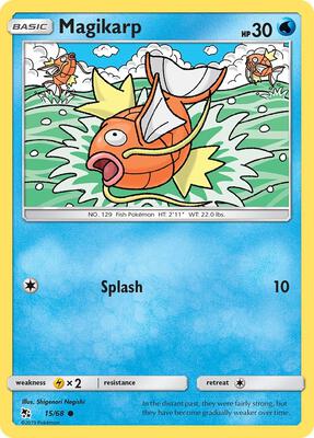 Magikarp card from Hidden Fates