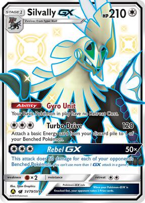 Silvally GX card from Hidden Fates: Shiny Vault