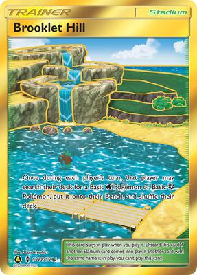 Brooklet Hill card from Hidden Fates: Shiny Vault
