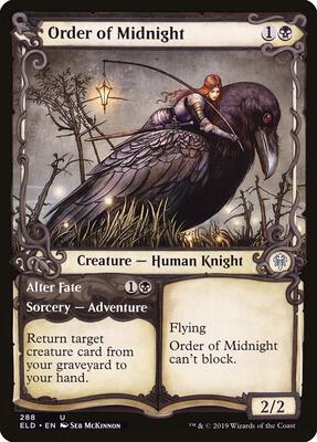 Order of Midnight (Showcase) card from Throne of Eldraine