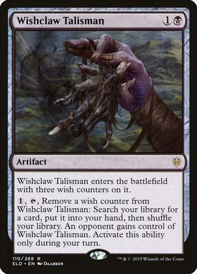 Wishclaw Talisman card from Throne of Eldraine