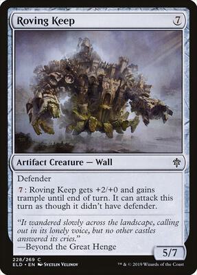 Roving Keep card from Throne of Eldraine