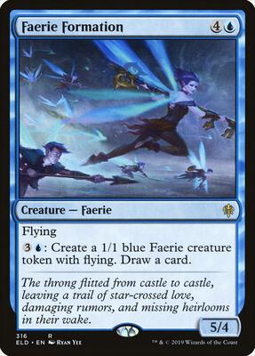 Faerie Formation card from Throne of Eldraine
