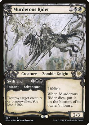 Murderous Rider (Showcase) card from Throne of Eldraine