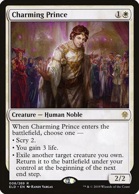 Charming Prince card from Throne of Eldraine