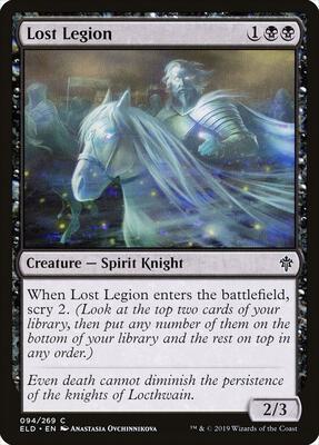Lost Legion card from Throne of Eldraine