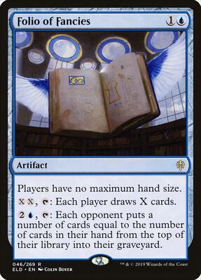 Folio of Fancies card from Throne of Eldraine
