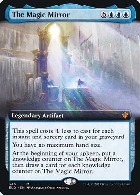 The Magic Mirror (Extended Art) card from Throne of Eldraine