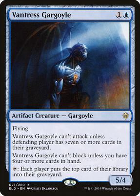 Vantress Gargoyle card from Throne of Eldraine