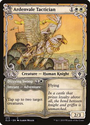Ardenvale Tactician (Showcase) card from Throne of Eldraine