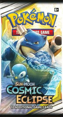 Cosmic Eclipse Booster Pack card from SM - Cosmic Eclipse