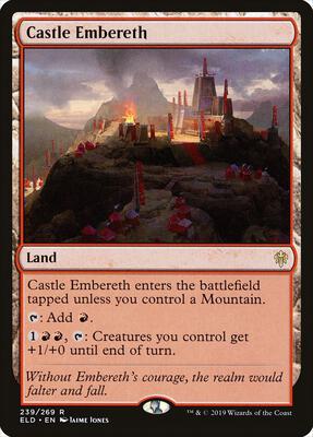 Castle Embereth card from Throne of Eldraine