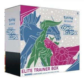 Cosmic Eclipse Elite Trainer Box card from SM - Cosmic Eclipse