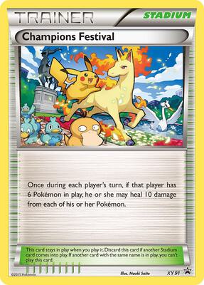 Champions Festival (2015) card from XY Promos