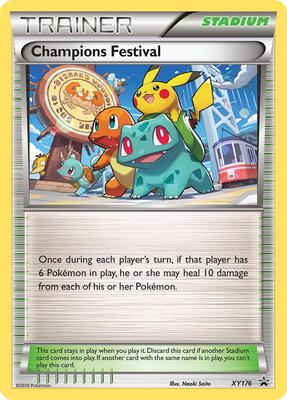 Champions Festival (2016) card from XY Promos