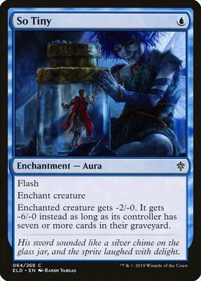 So Tiny card from Throne of Eldraine
