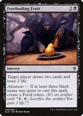 Foreboding Fruit card from Throne of Eldraine